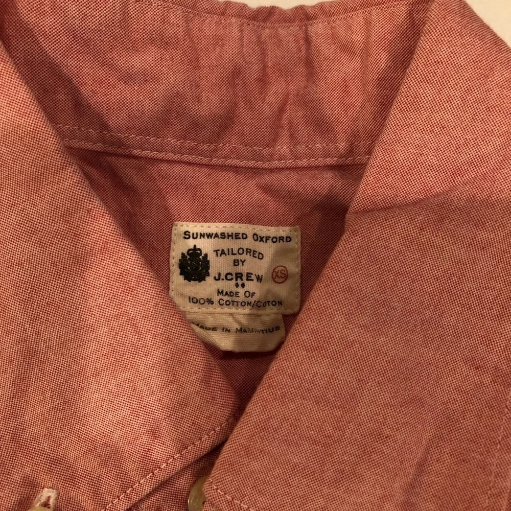 J. Crew Oxford Short Sleeve Button Down